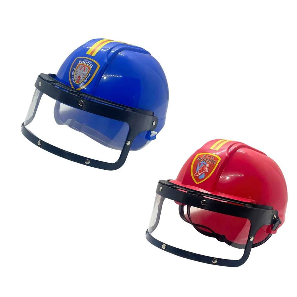 Capacete Infantil Profissões Com Viseira Móvel, Pica Pau, Brinquedo Fantasia Crianças +3 Anos