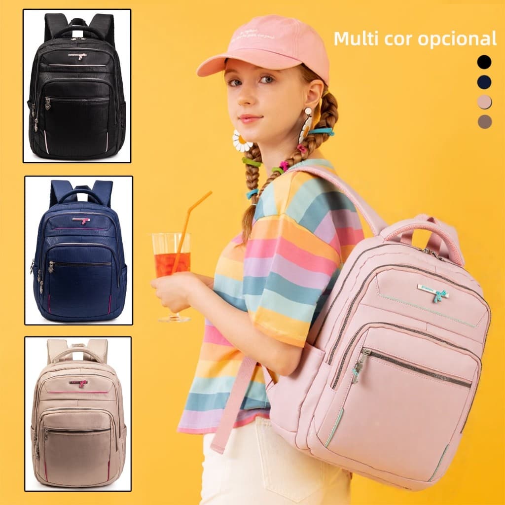 jiesipoteMochila de senhora mochila multifuncional mochila de trabalho