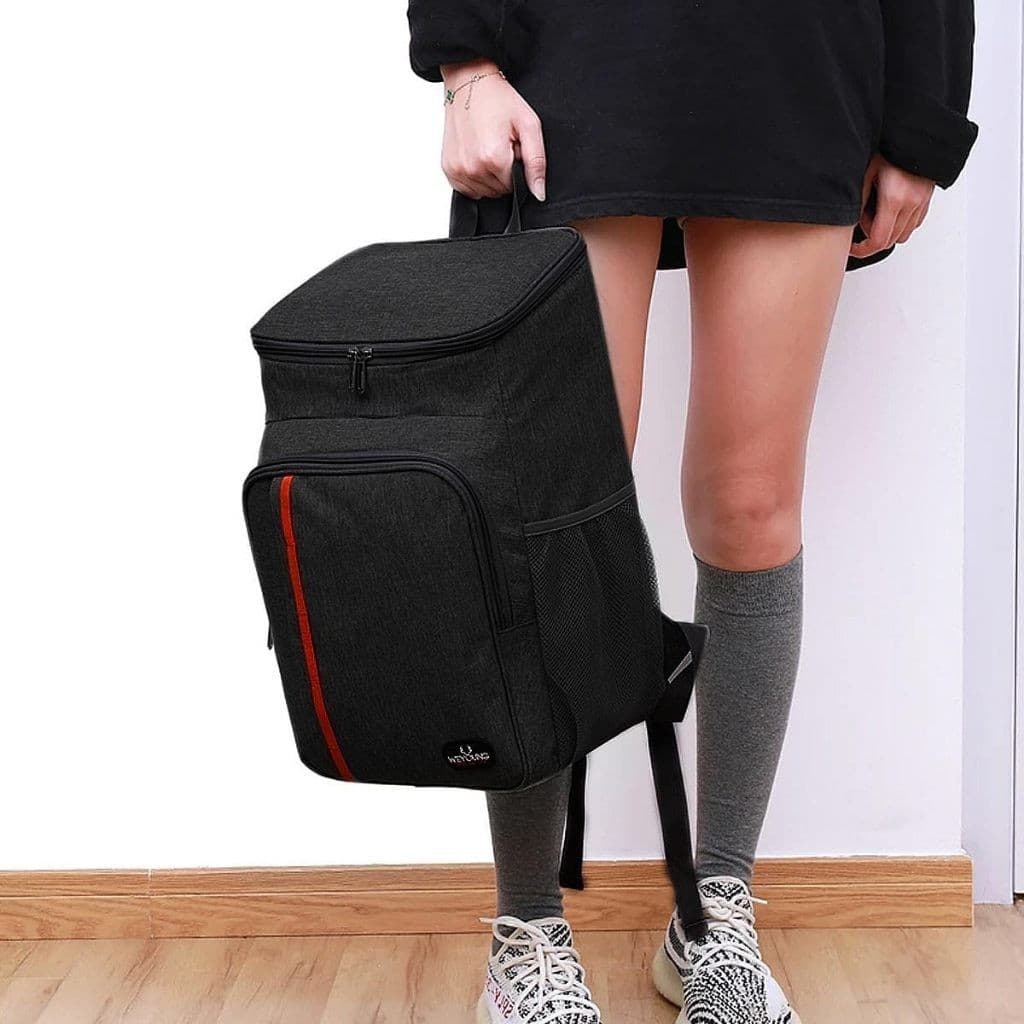 Bag Mochila Térmica Grande Capacidade Cooler Impermeável Portátil Conserva Frio e Quente
