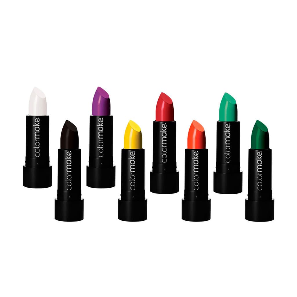 Batom Maquiagem Artística Profissional Colormake Vegano 3,5g Festa Fantasia Carnaval Halloween