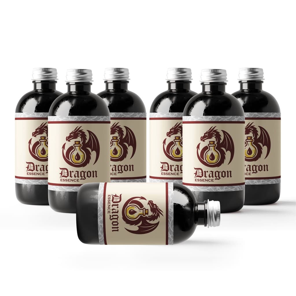 Kit 7 Essências Aromáticas Lipossolúveis (Óleo) 100ml – Dragon Essence | +250 Opções Disponíveis