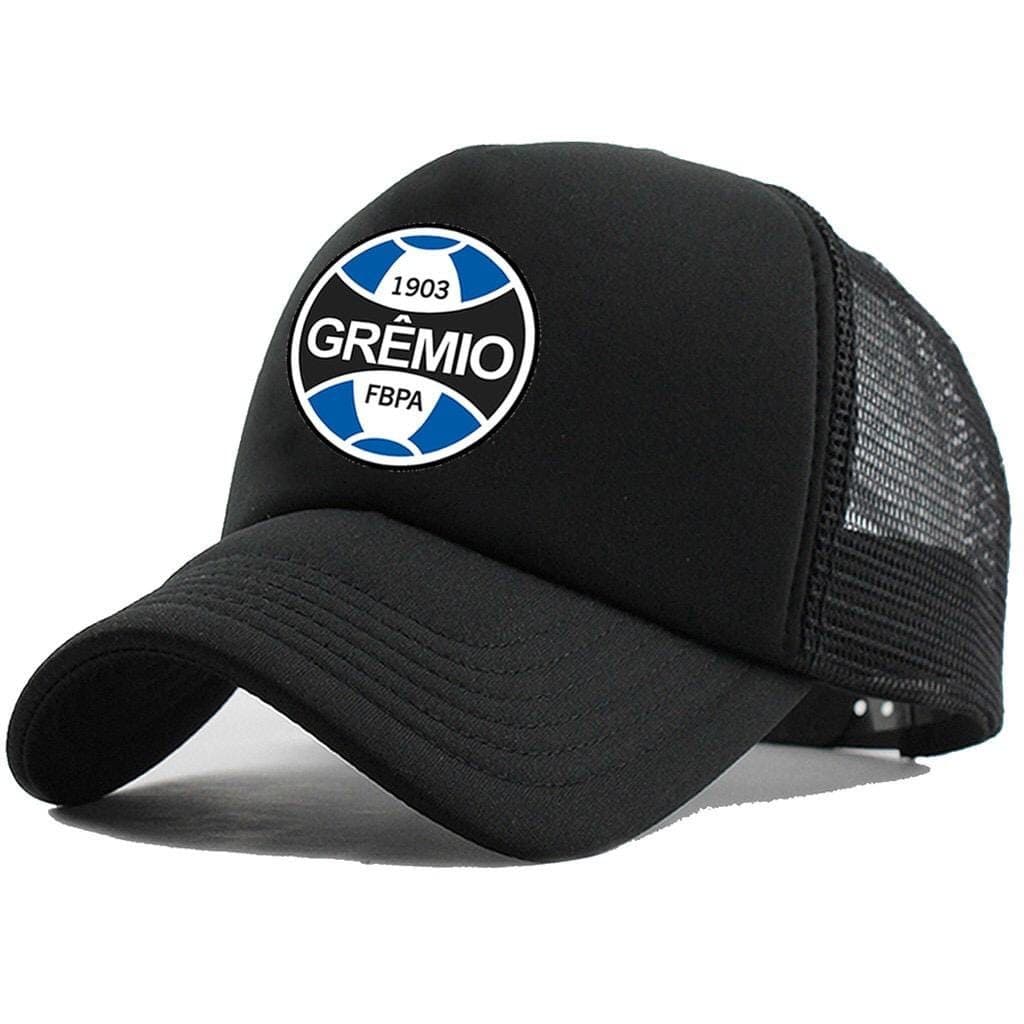 Boné Trucker Aba Curva Unissex Gremio Lançamento Promoção 02 Rita Modas