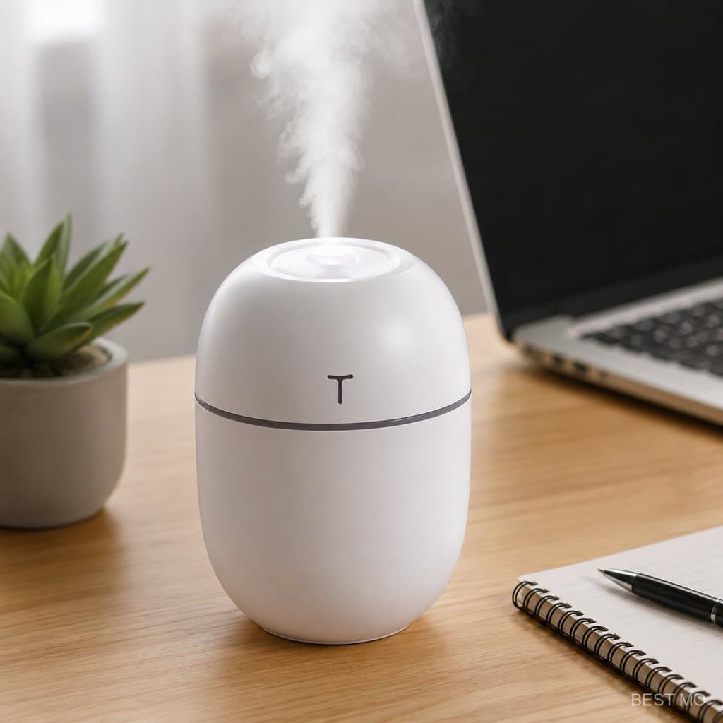 1 Pc Mini Umidificador Difusor Aromatizador Egg Portátil Usb Led Aromatizador De Ambiente Purificador De Ar Casa Escritó