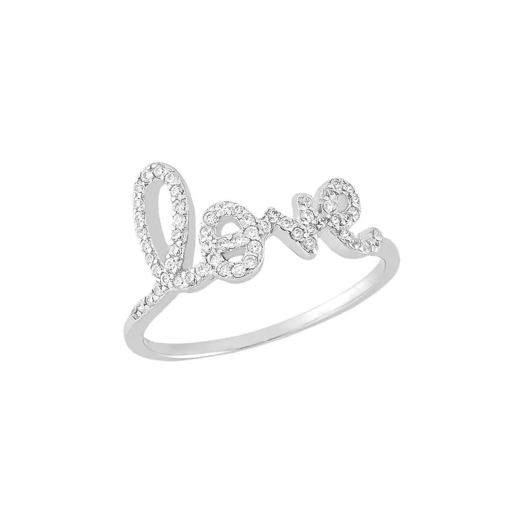 Anel Love Shine Prata 925