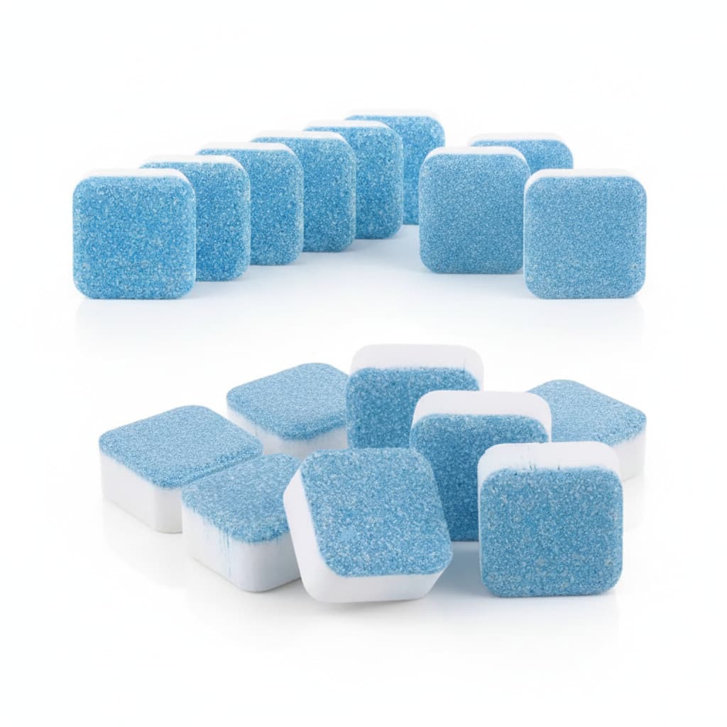 Conjunto de 12 Pastilhas Antibacterianas para Higieniza - Modelo Profissional Garantia 90 Dias