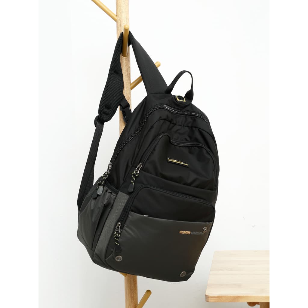 Mochila de viagem para homens e mulheres, leve, multicamadas, grande capacidade, computador, tecido à prova d'água, bols