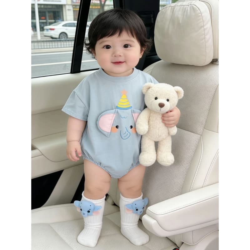 Verão de manga curta bebê roupas de uma peça triângulo fino roupas de uma peça cem dias de idade bebê macacão roupas