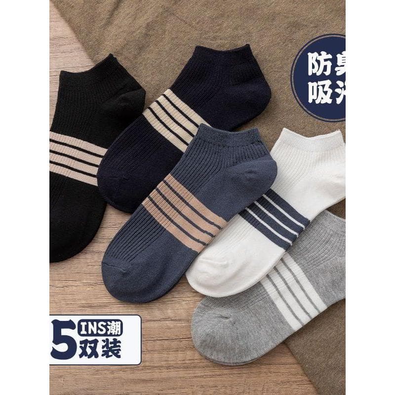 Zhu e meias masculinas primavera verão meias moda negócios tubo curto poliéster algodão meias masculinas barco meias cur