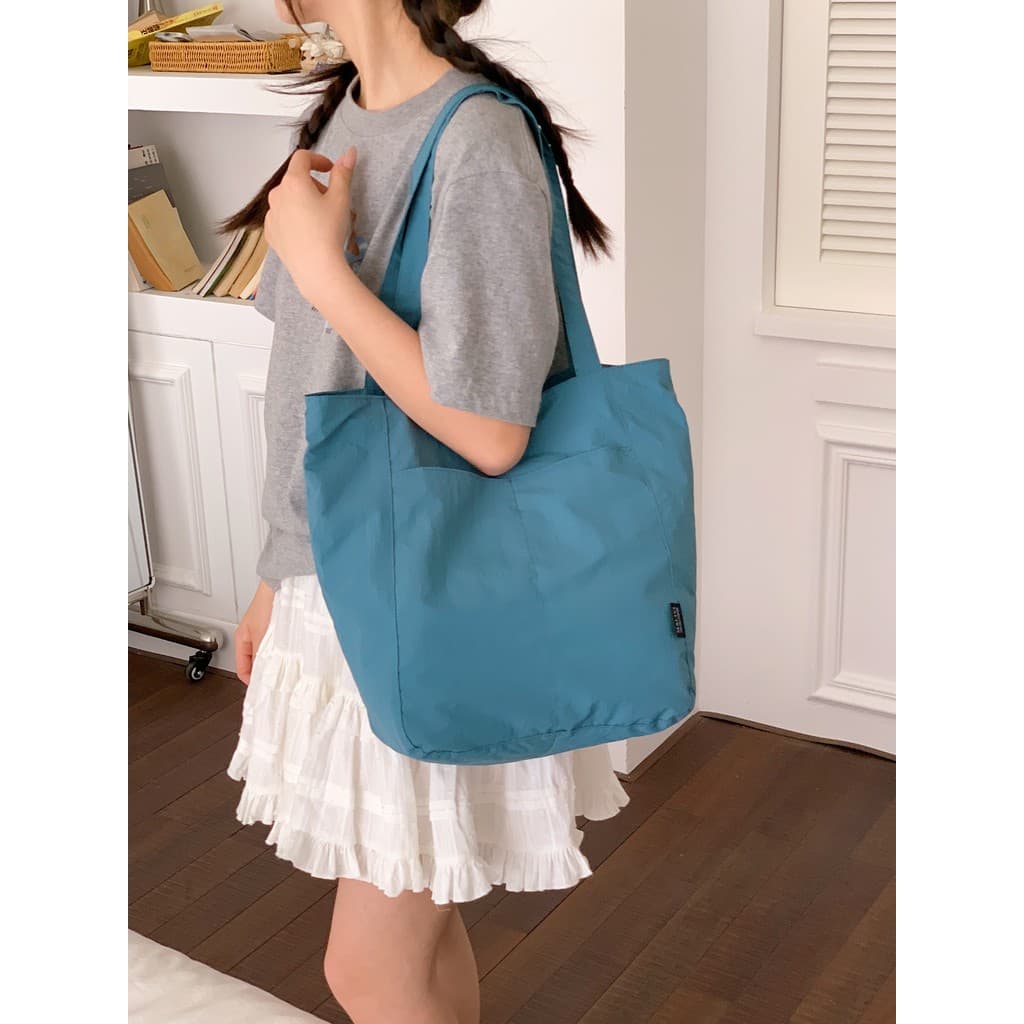 Bolsa de lona de grande capacidade feminina 2026 novo estilo Super quente estudante universitário classe saco Commuter s