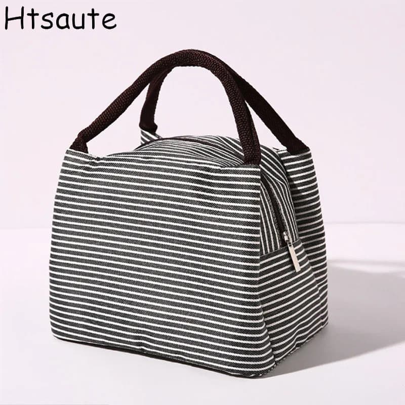 Bolsas Térmicas Portáteis para Almoço, Bolsa de Armazenamento para Lancheira, Bolsa para Almoço Escolar Infantil
