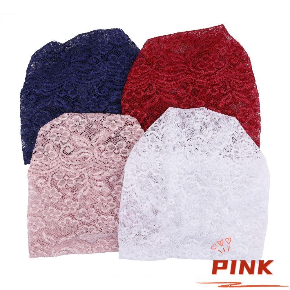 PINK1 Gorro Desleixado , De Crochê Leve Com Design Floral , Chapéus De Recorte Macio De Tecido De Rede Artesanal