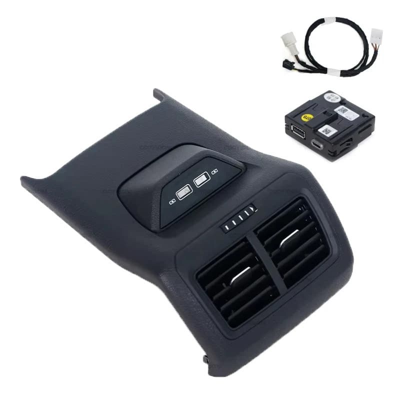 Para VW Golf 7 MK7 2013 2014 2015-2017 2019 5GG 864 298B 82V Moldura Traseira de Acabamento Saída de Ar Condicionado Cen