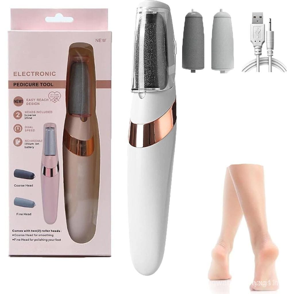 Popular lixadeira elétrica para pés Novetek, lixa elétrica para pés Novetek, kit de pedicure eletrônico portátil Recarr.