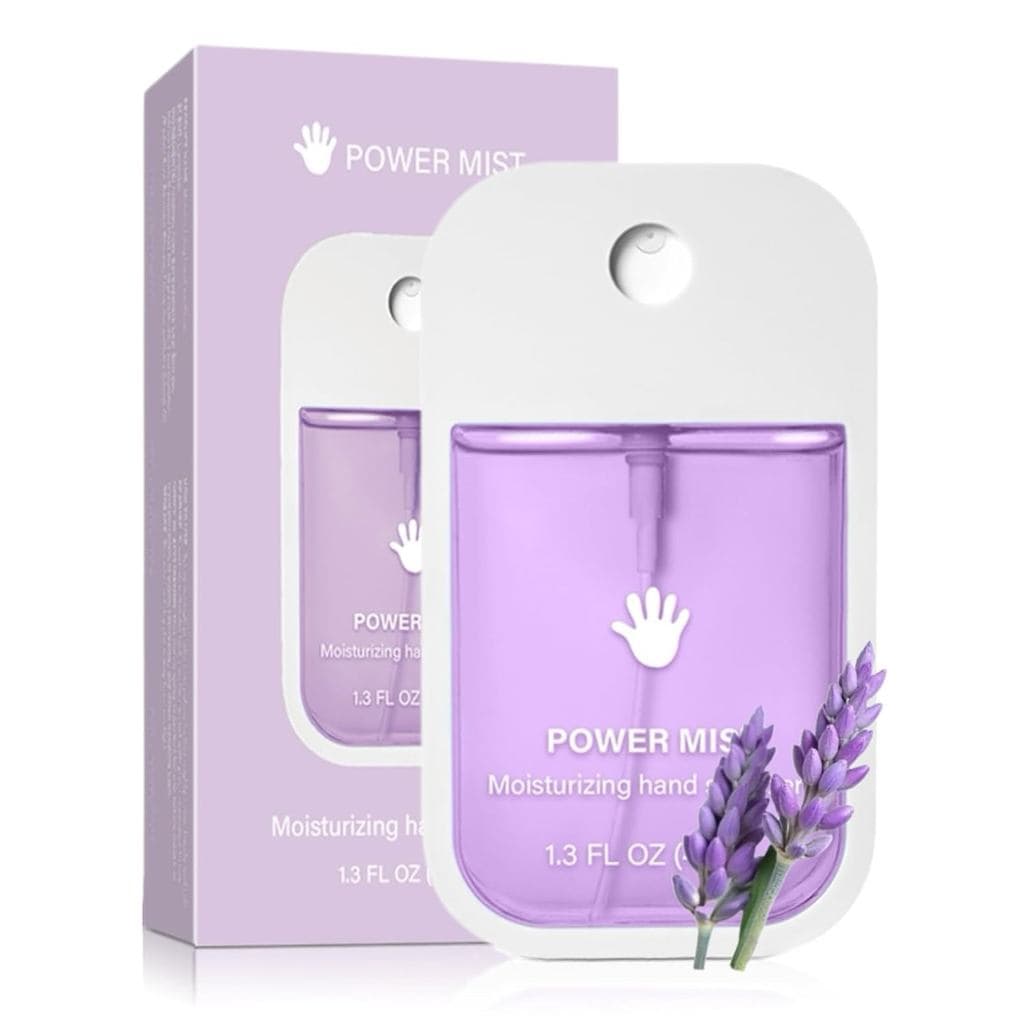 Spray para lavar as mãos, desinfetante para as mãos portátil e poderoso com efeito hidratante, desinfetante para as mãos