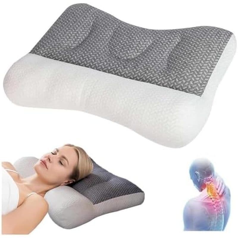 Travesseiro Para Apnéia Do Sono , Ortopédico Dormir Profundo Apneia Pro Ease Ergonômico Pescoço E Ombros Lado , Costas ,