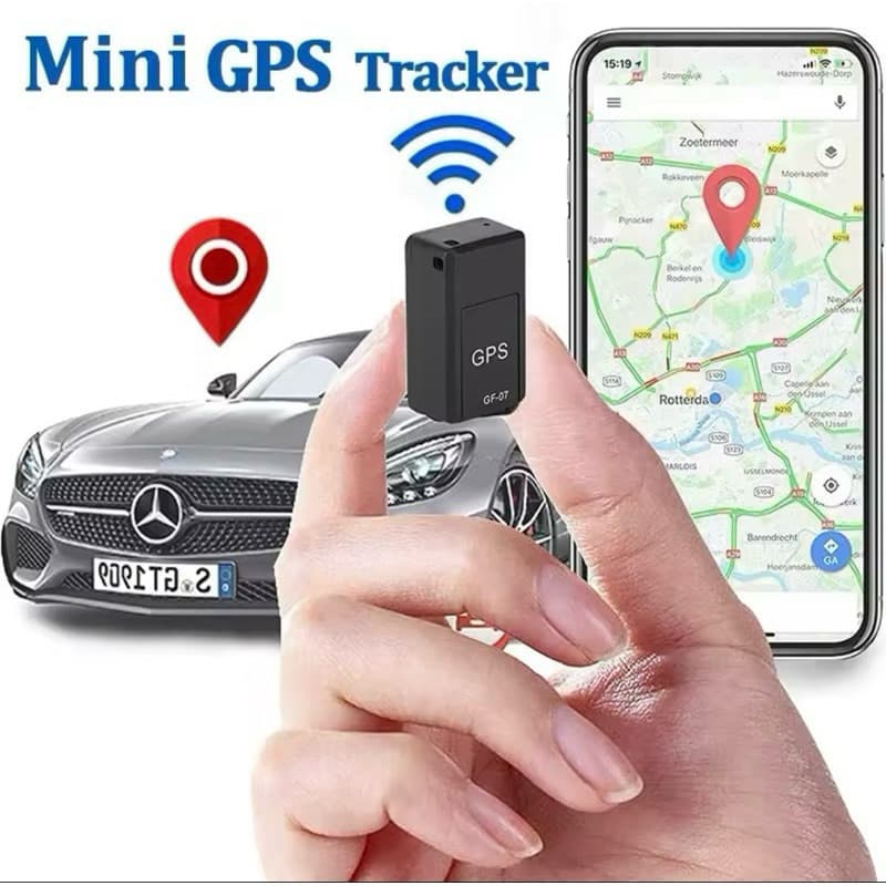 Rastreador GPS GF-07 Mini Magnético Veicular Com Escuta Áudio Chip SIM e Aplicativo