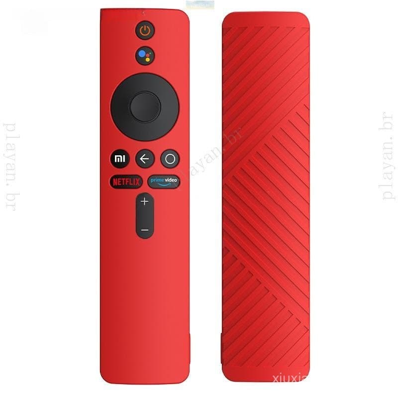 [LightOverflow] Capa protetora de alta qualidade, adequada para Xiaomi TV Box S, à prova de choque para o controle remot