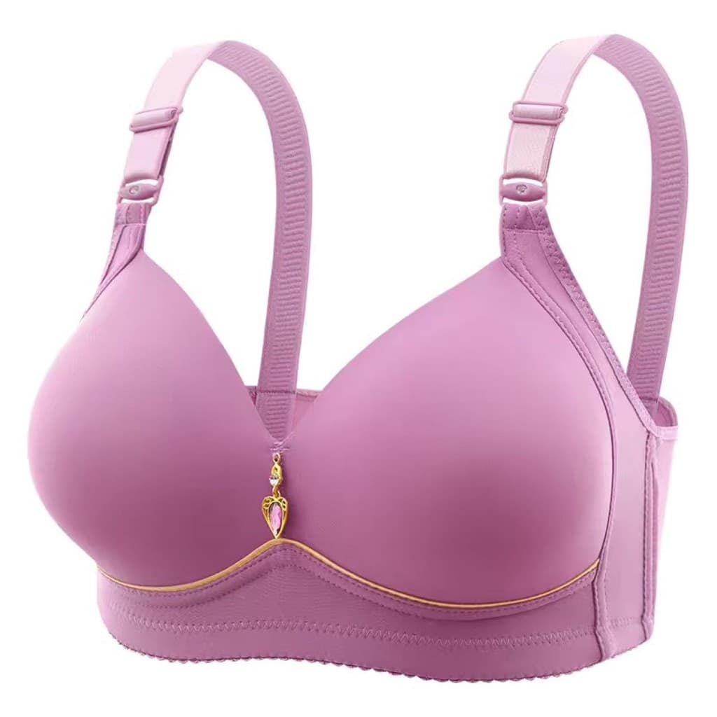 Sutiã plus size sem enchimento, com aro fino para elevação e suporte, estilo confortável para o verão, produto de export