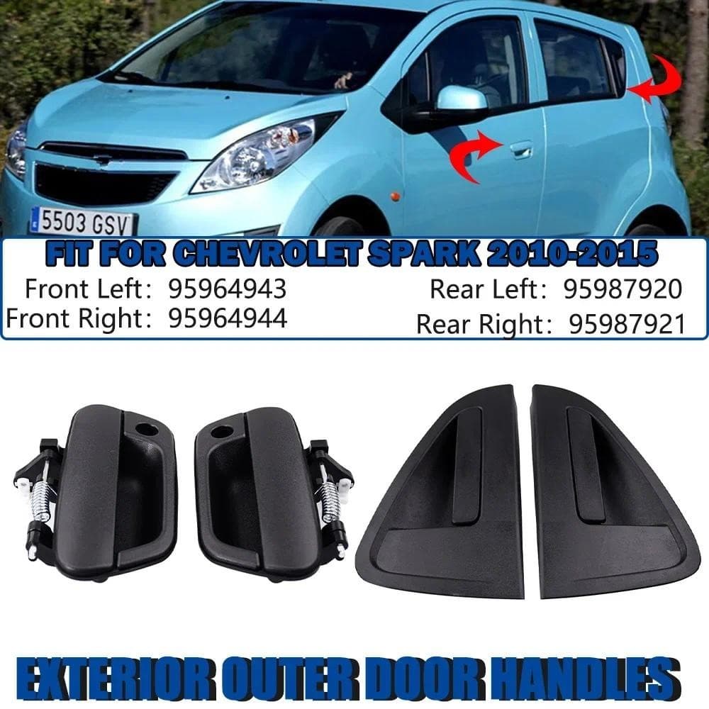 95987920 95987921 95964944 95964943 Para Chevrolet Spark 2013 2014 2015 Acessórios De Substituição Maçanetas Externas
