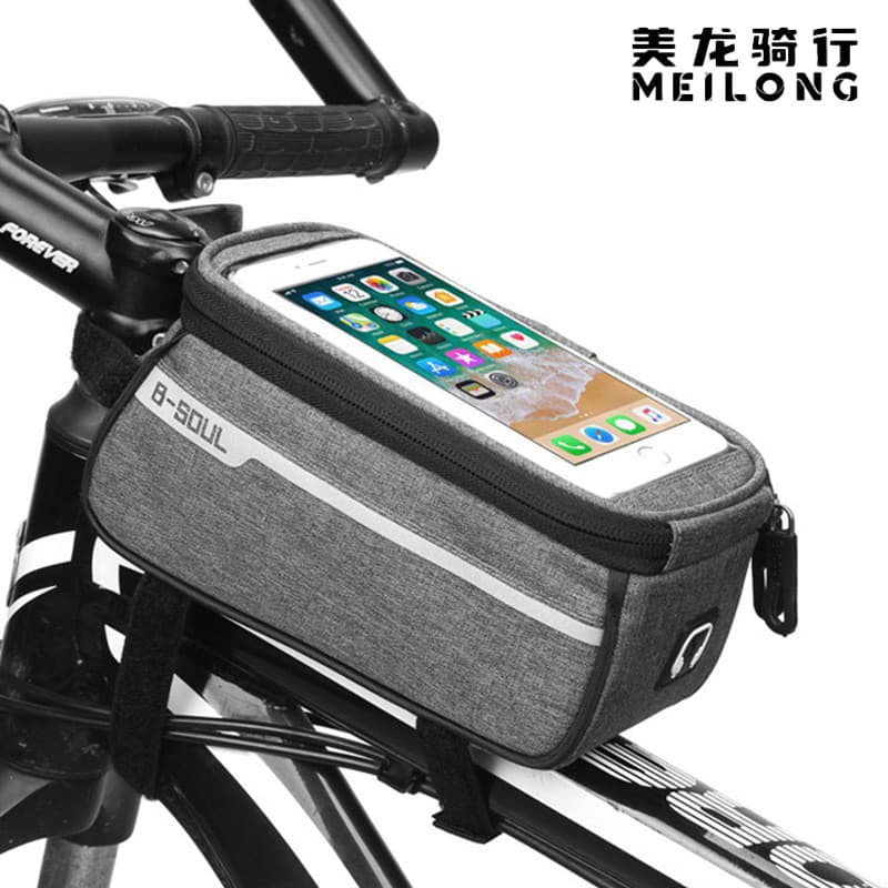 Meilong B-SOUL bolsa para Mountain bike, bolsa frontal para bicicleta de estrada, equipamento de ciclismo, bolsa para se
