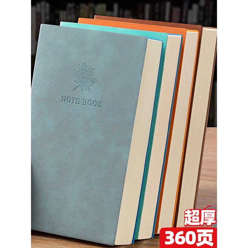 Um caderno a5 bloco de notas grosso diário negócios simples estudante universitário caderno grosso Super grosso escritór