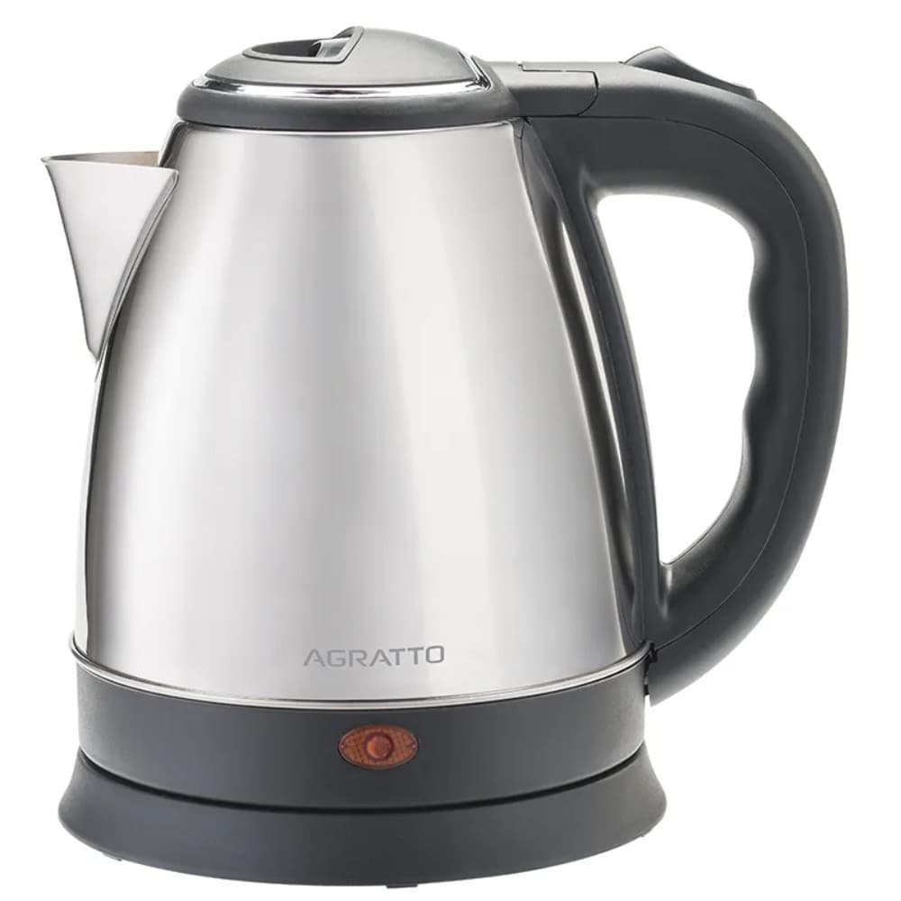 Chaleira Elétrica Inox CE-01 Agratto – 127V | 1,8L | Rápido Aquecimento e Design Moderno