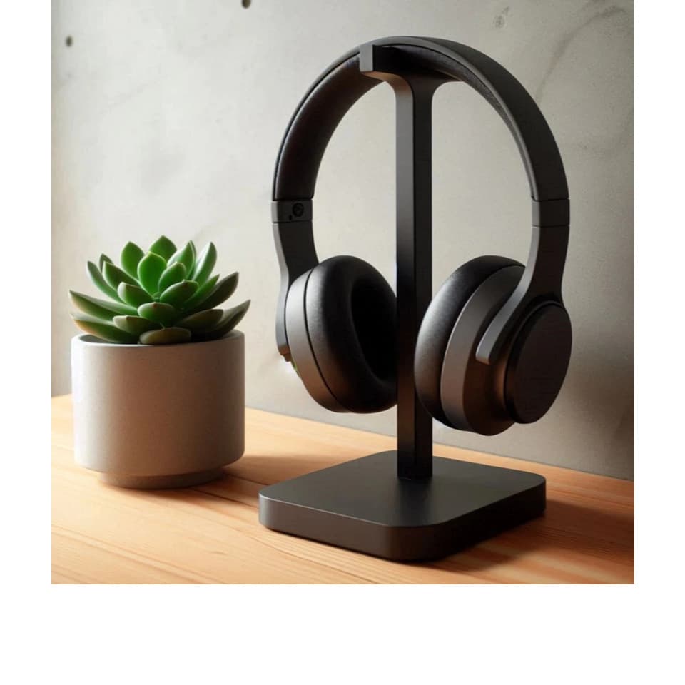 Suporte de Mesa para Fone Headset Gamer Universal Elegante Minimalista