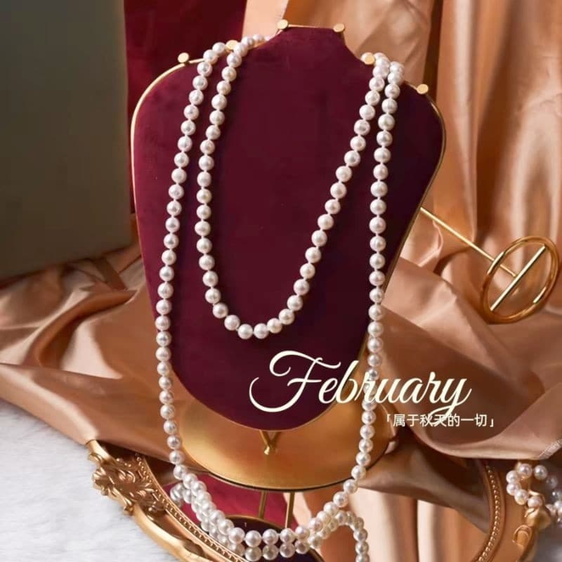 colar de Pérolas choker perola 155cm