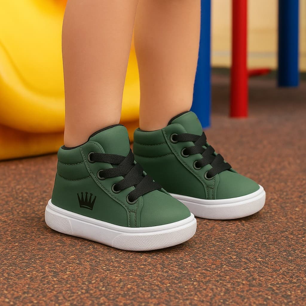 Tenis Feminino Cano Alto Conforto Estilo e Modernidade 24 AO 33