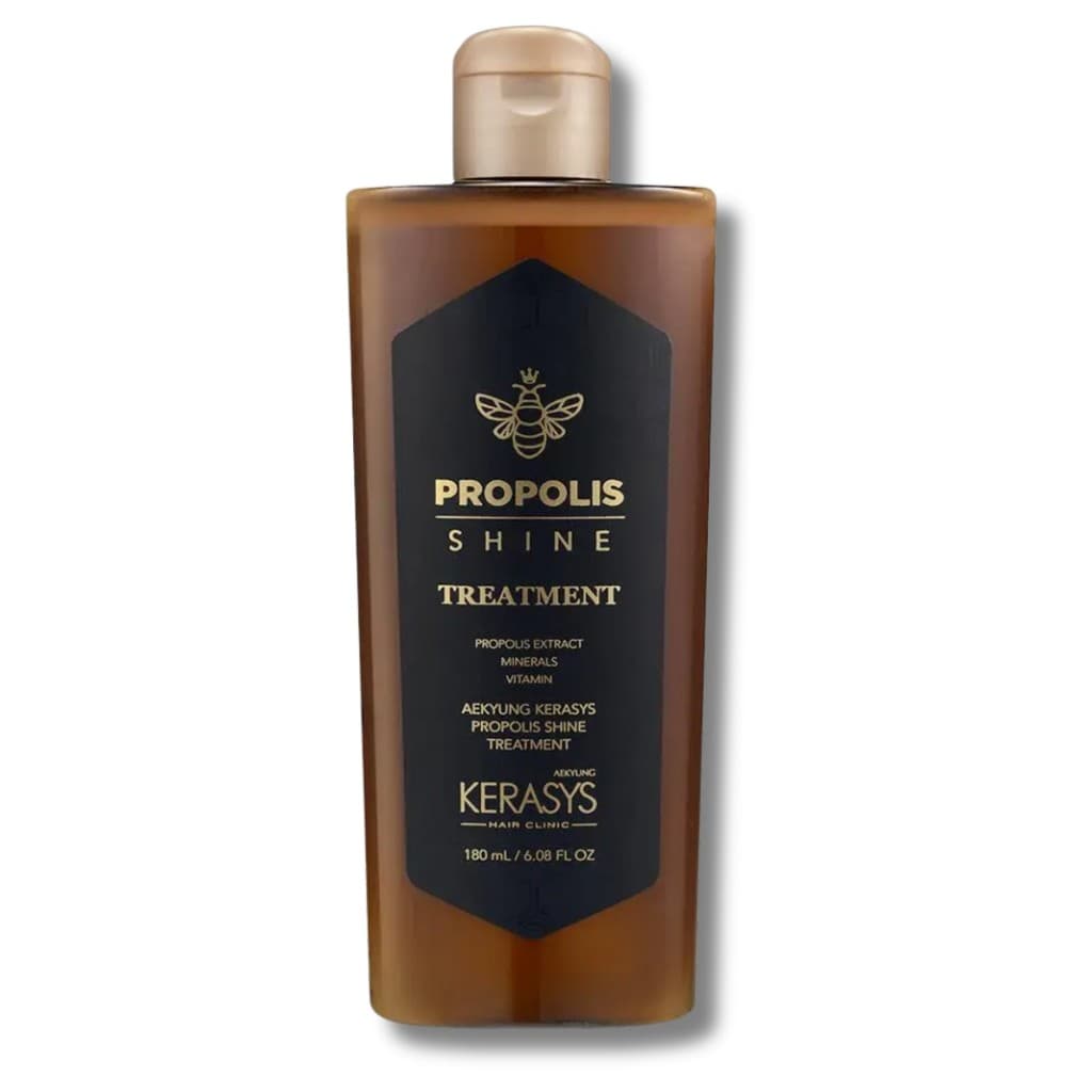 Máscara Condicionante Treatment Kerasys Propolis Shine 180ml Nutrição e Fortalecimento Capilar