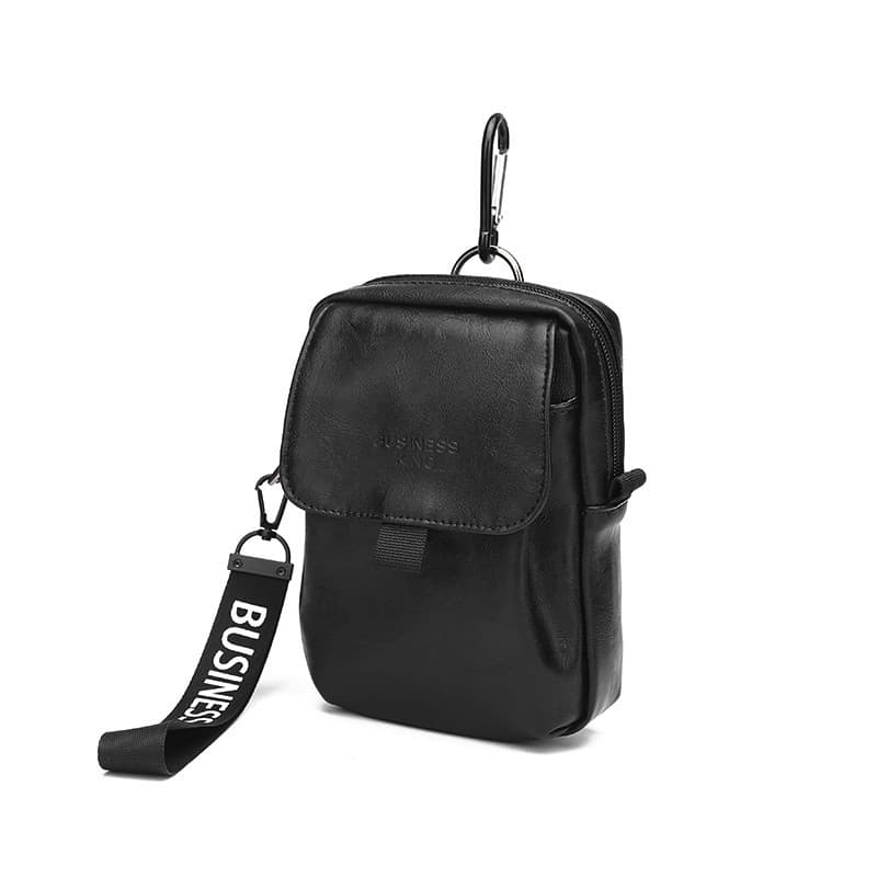 Desgaste cinto cintura saco de couro estilo Vertical capa Mini pequeno saco um ombro 22cm saco do telefone móvel saco do