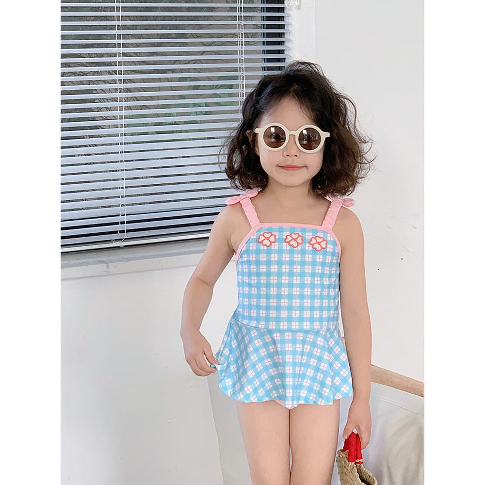 Crianças crianças maiô meninas meninas dividir bonito estilingue bebê maiô médio pequeno crianças moda coreana grandes c