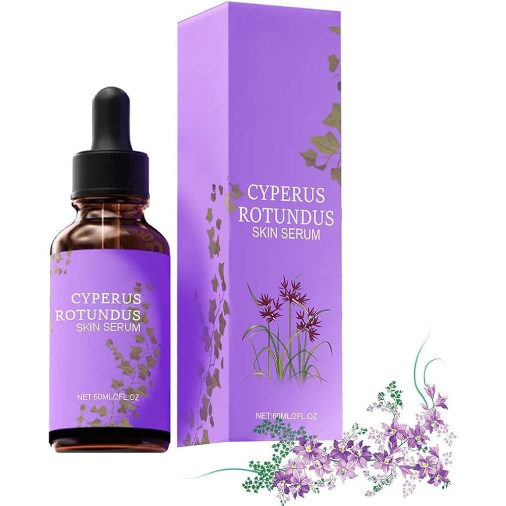 Soro de Cyperus Rotundus, Óleo de Cyperus Rotundus para Remoção de Pelos, Reduz o Crescimento de Pelos Indesejados, Hidr