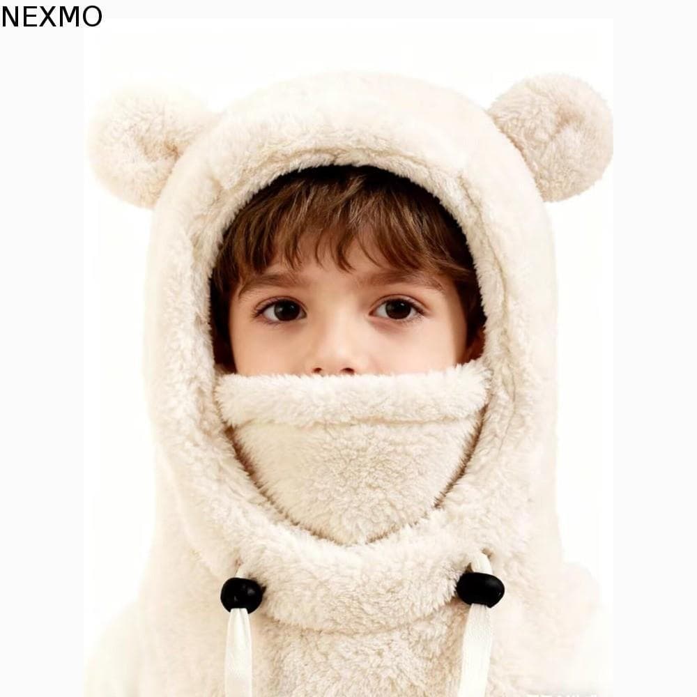 Chapéu Balaclava NEXMO , De Capacete De Inverno Com Cachecol De Máscara De Pelúcia Integrado À Prova De Vento Engrossado