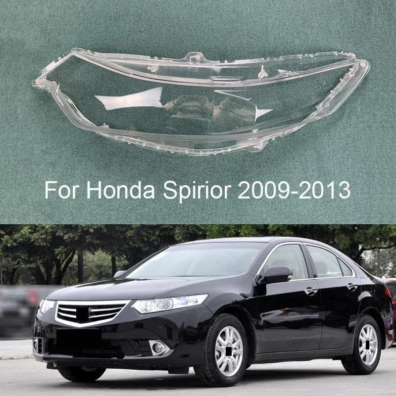 Para Honda Spirior 2009-2013 Cabeça Lâmpada Luz Caso Faróis Escudo Máscara Capa Transparente Lampshdade Farol Glassauto