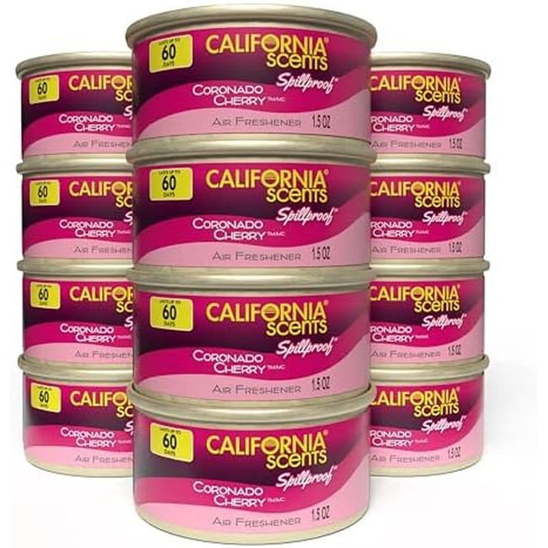 Pode Ambientador E Neutralizador De Odores Da California Scents , Conjunto De 12 Latas À Prova De Derramamento Para Casa