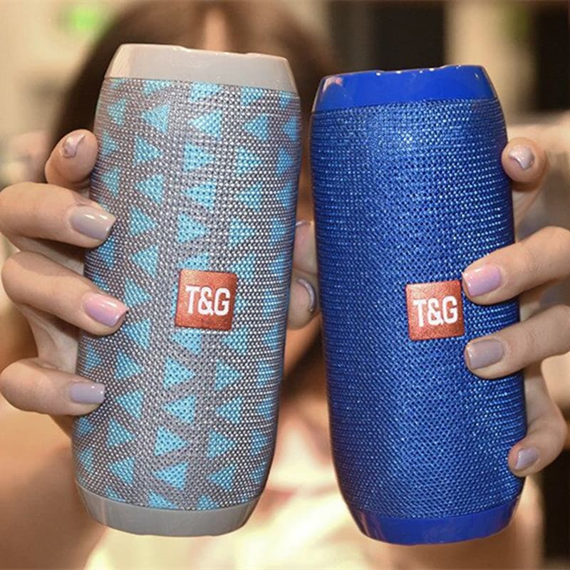 TG117 tecido Bluetooth alto-falante tipo cartão ao ar livre Subwoofer pequeno áudio doméstico alto-falante sem fio carro