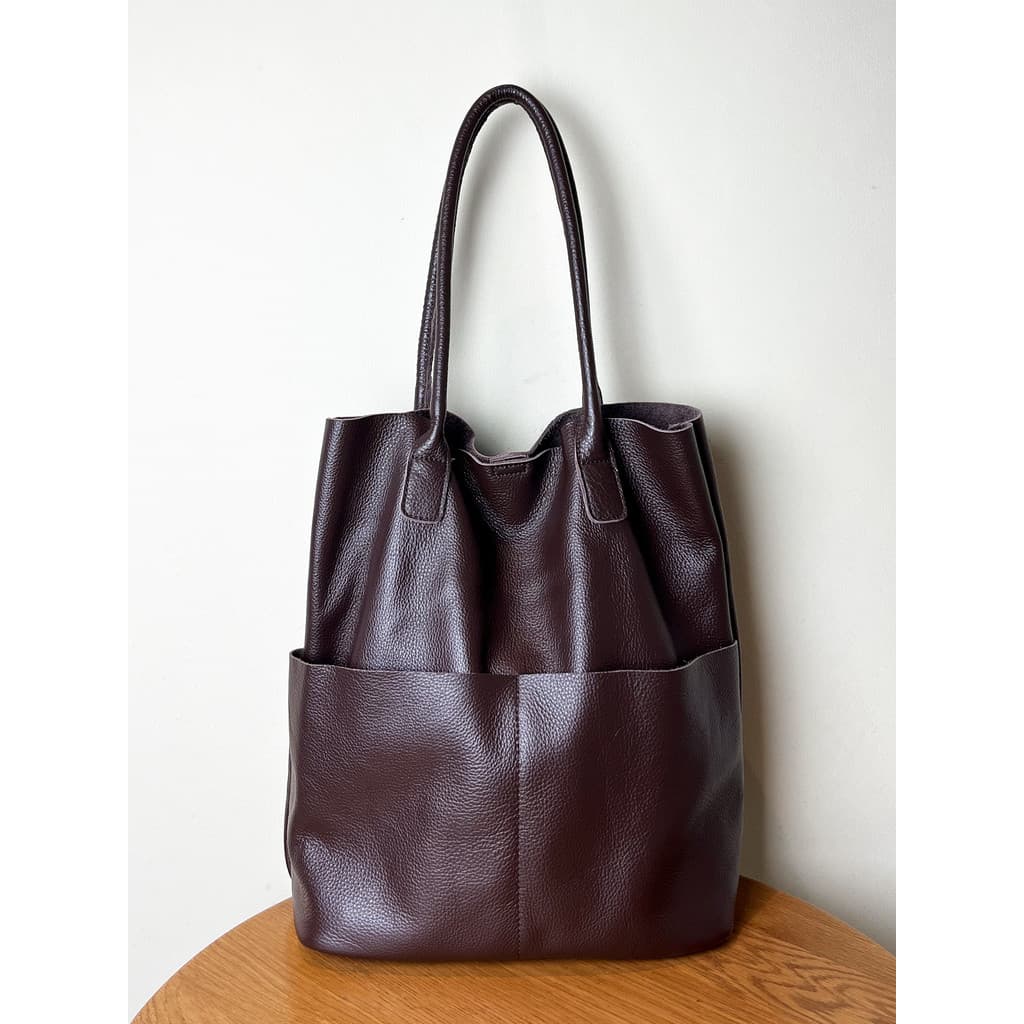 Commuter bolsa Tote de couro genuíno primeira camada bolsa feminina grande grande capacidade bolsa de ombro de couro mac
