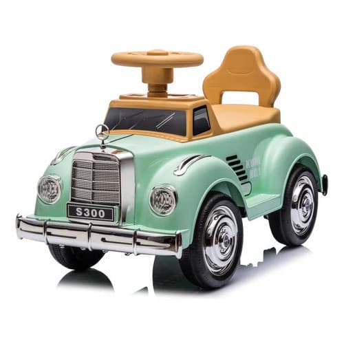 Carrinho Elétrico Infantil Retrô - Verde   Unitoys Verde-claro