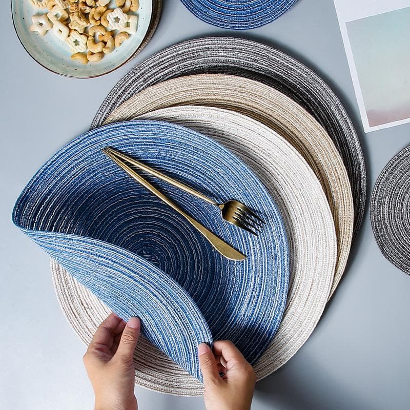 Almofada de isolamento térmico de alto valor Placemat tecido Coaster Nordic chaleira esteira doméstica Anti-escaldante p
