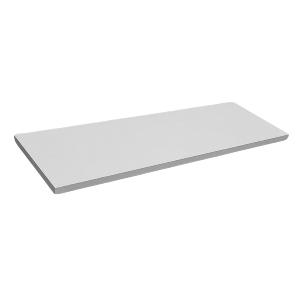Prateleira 80x25 Tabua Lisa Branca 15mm Premium Resistente