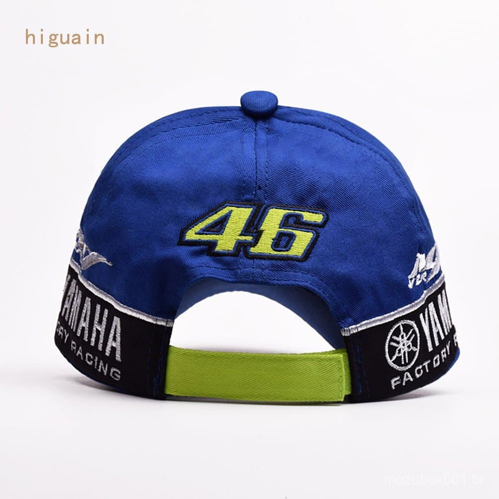 Boné de Corrida Yamaha VR-46 Azul Masculino GYQ8