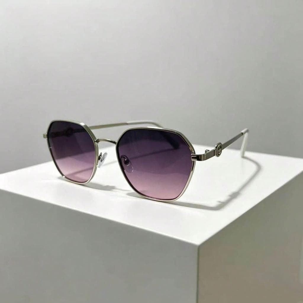 Óculos de Sol Feminino com Lentes Degradê | Estilo Vintage Fashion