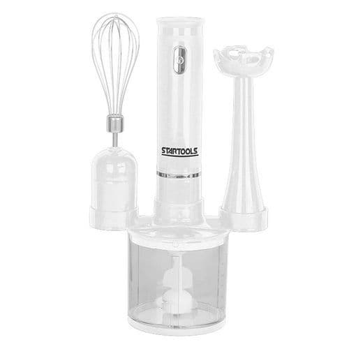 Kit Mixer Processador Batedor Alimentos Multifuncional 3 Em 1 Potente Versatil