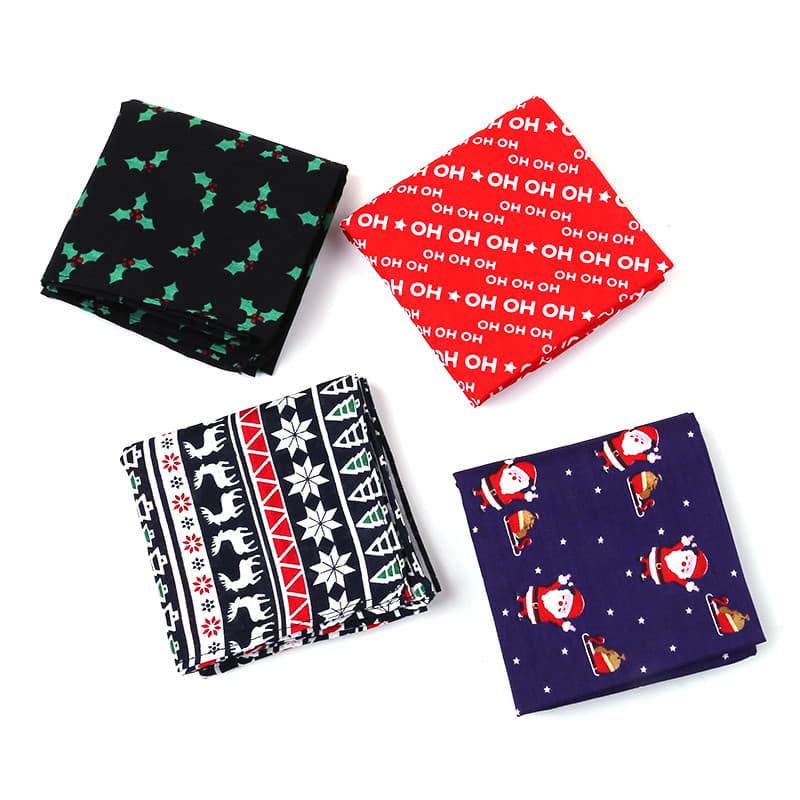 Natal pequeno bolso quadrado lenço quadrado terno pequeno quadrado vermelho lenço bolso toalha ins estilo lenço de pulso
