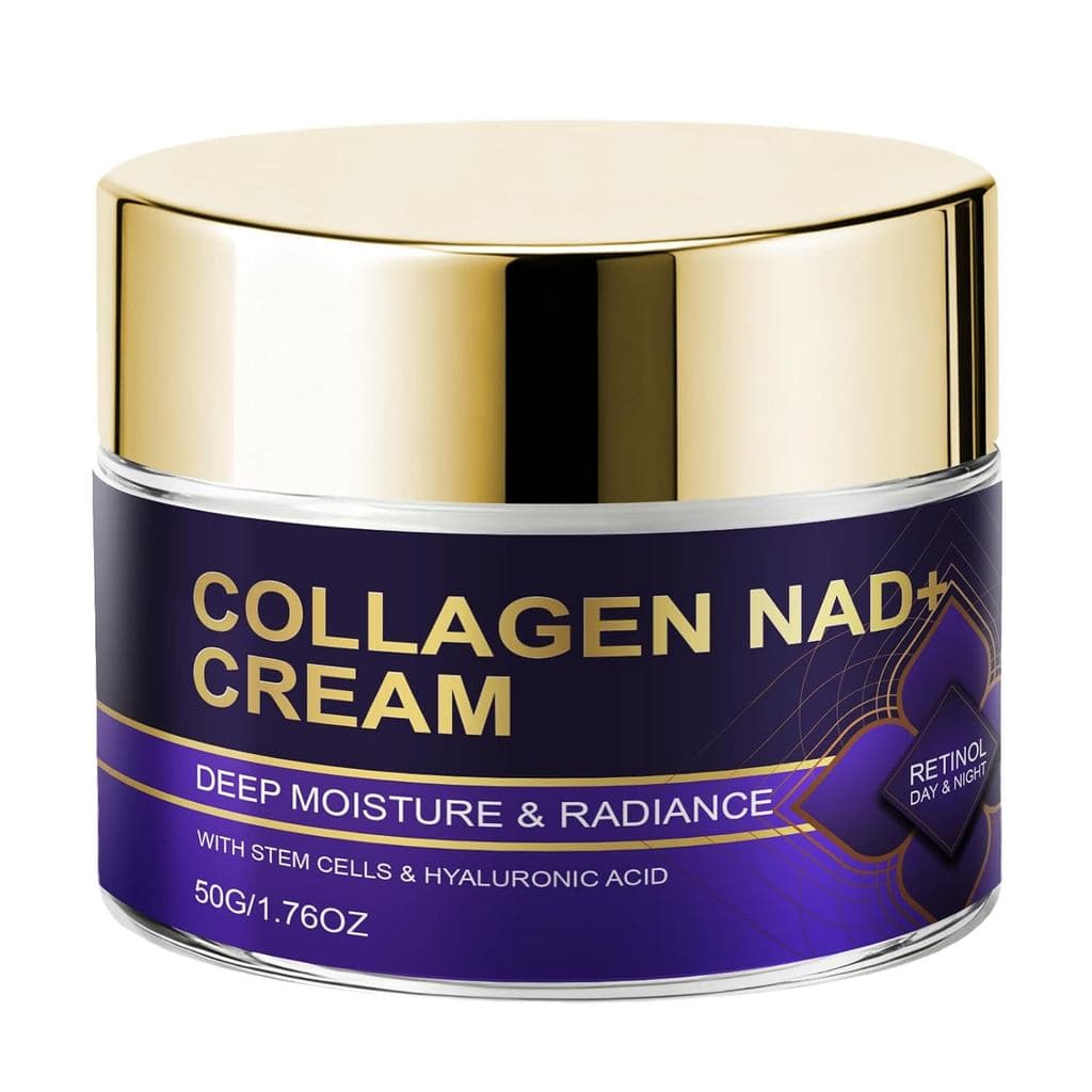 Creme NAD com Colágeno e Retinol, Hidratante Facial Anti-Idade, Ácido Hialurônico, Creme de Dia e Noite, Para Rugas, Fir