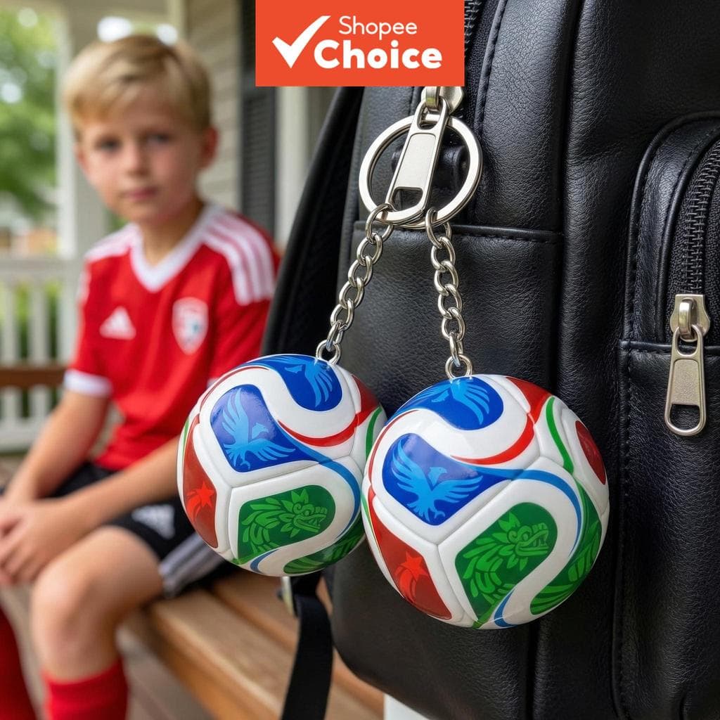 Chaveiro De Futebol Mercadoria Da Copa Do Mundo 2026 , Conjunto De Bola E , Pingente Mochila , Presentes Para Fãs , Aces