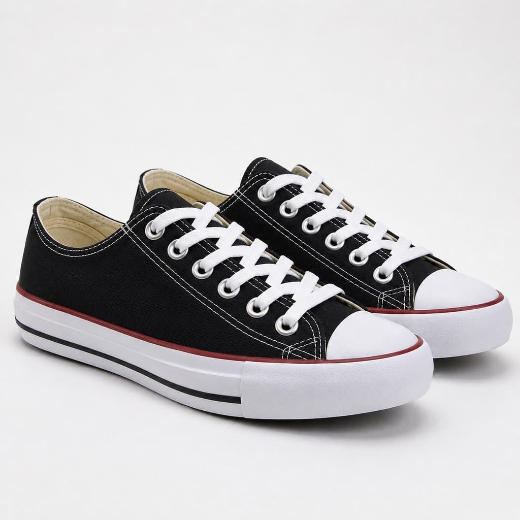 Tenis Masculino Feminino Preto Casual Confortável Estiloso