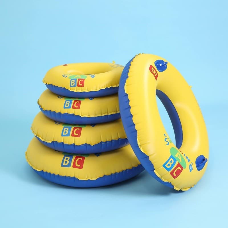 Anel de natação adulto engrossado das mulheres dos homens inflável Lifebuoy tamanho grande crianças axilas anel adulto g