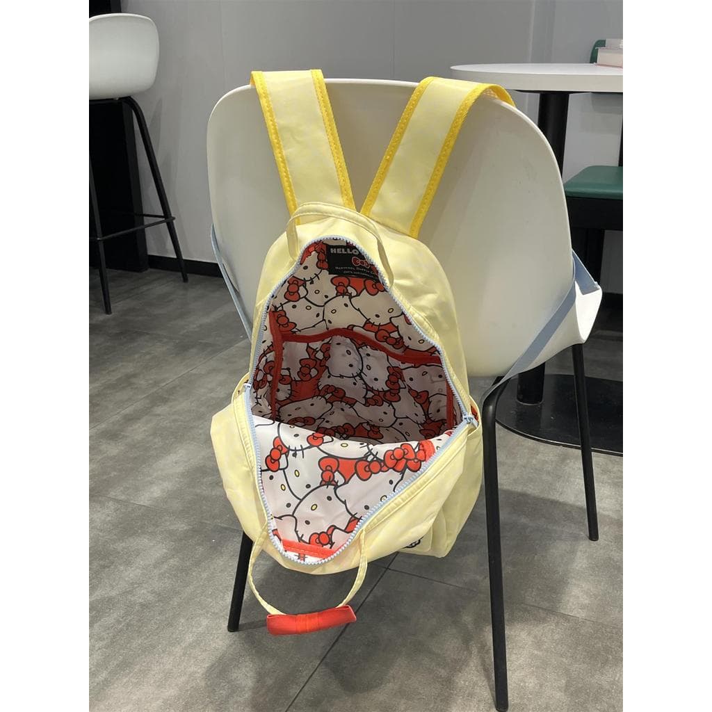 Olá Kitty mochila ins nicho estudante do ensino médio mochila júnior menina do ensino médio mochila estudante universitá